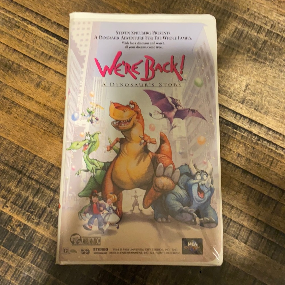 We’re Back VHS Movie